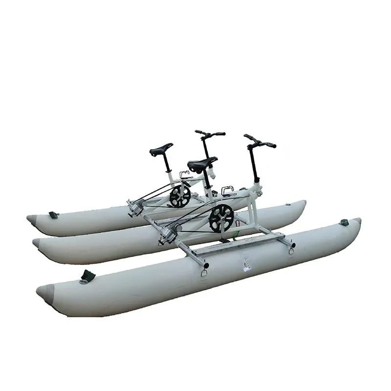 Single double triple water bicycle Fangsuo water bicycle scenic spot