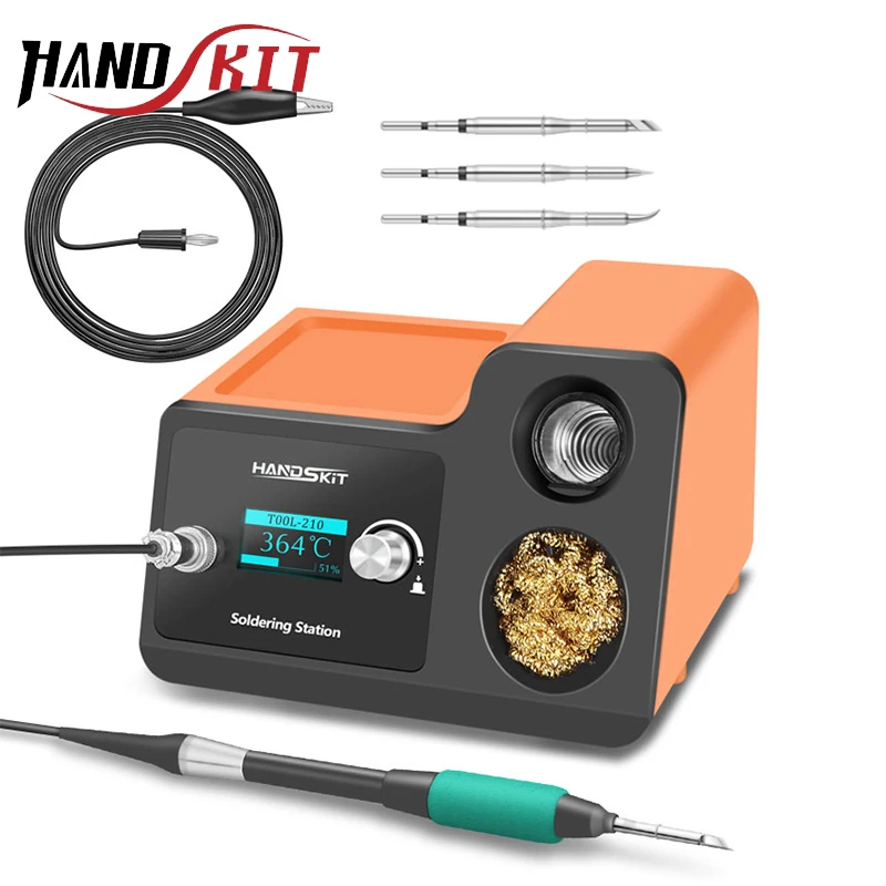 

T115 Soldering Station OLED Digital Adjustment Auto Sleep 1s-6s Quick Heating JBC 245 Micro Electronic Repair Welding Tools