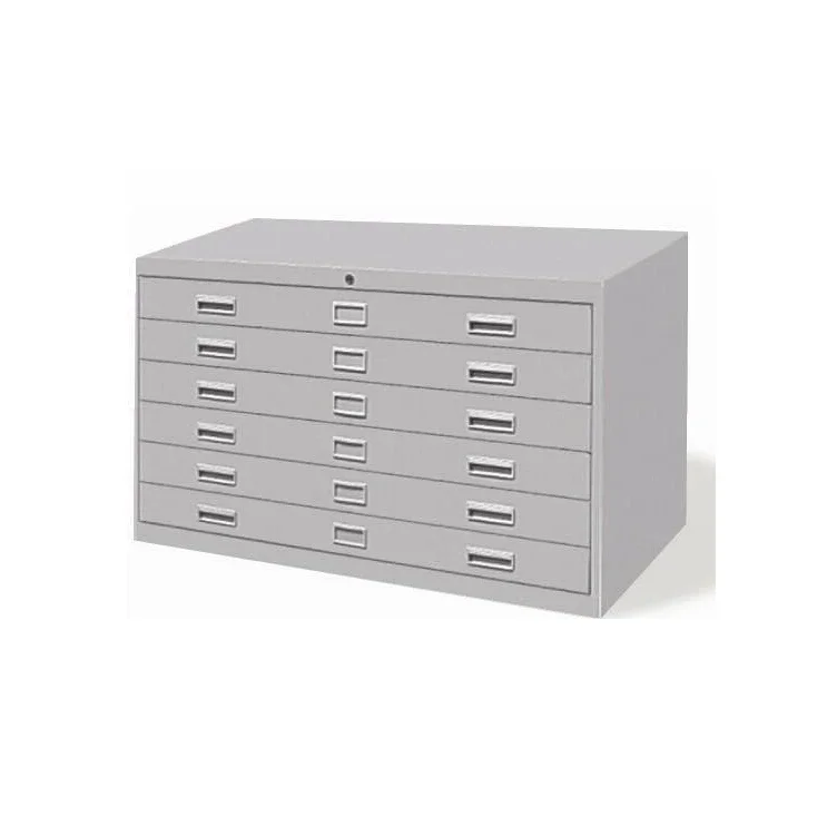 Museum Mobile Drawer Compactor Filing Cabinet Movable Storage Drawer Cabinet For Picture