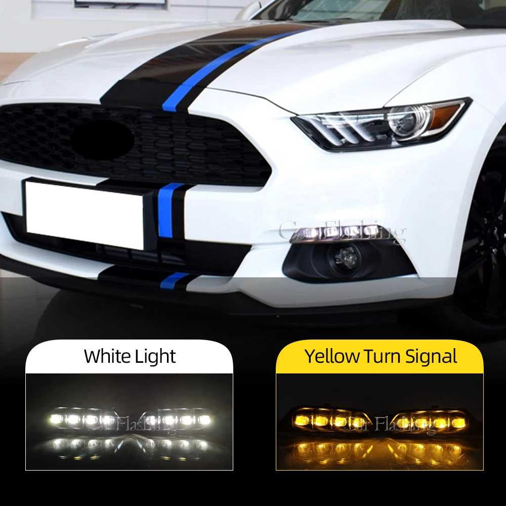 Juego De Soportes Para Luces Antiniebla Delanteras Ford Mustang 2015-2017 – Los Que Sujetan Bien Las Lámparas