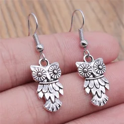 Drop Earrings Fashion Handmade Simple Design 2 Colors Owl Earrings