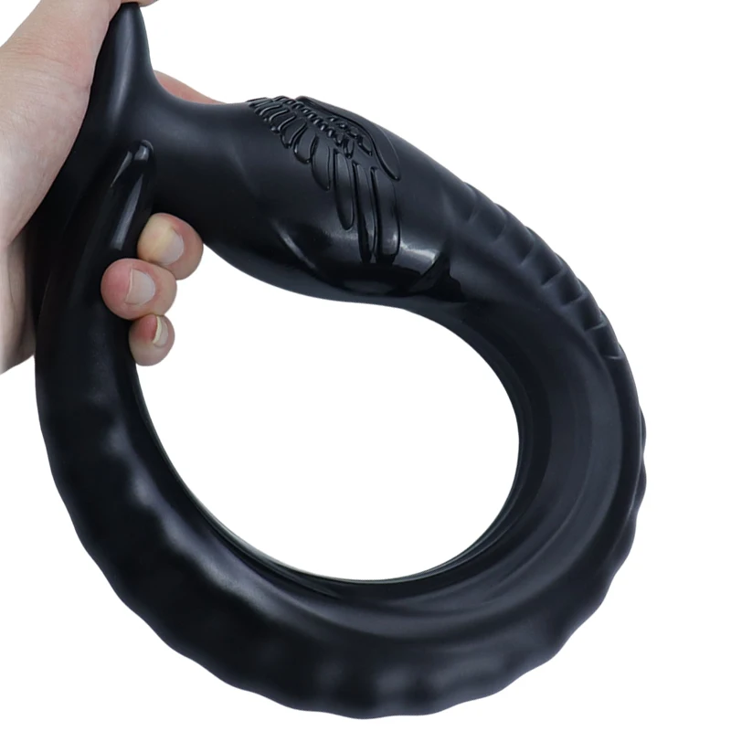 Super Long PVC Anal Dildo Prostate Massager Butt Plug For Stimulation Anus Sex Toys Dilator Big Anal Plug for Unisex Sexual Shop