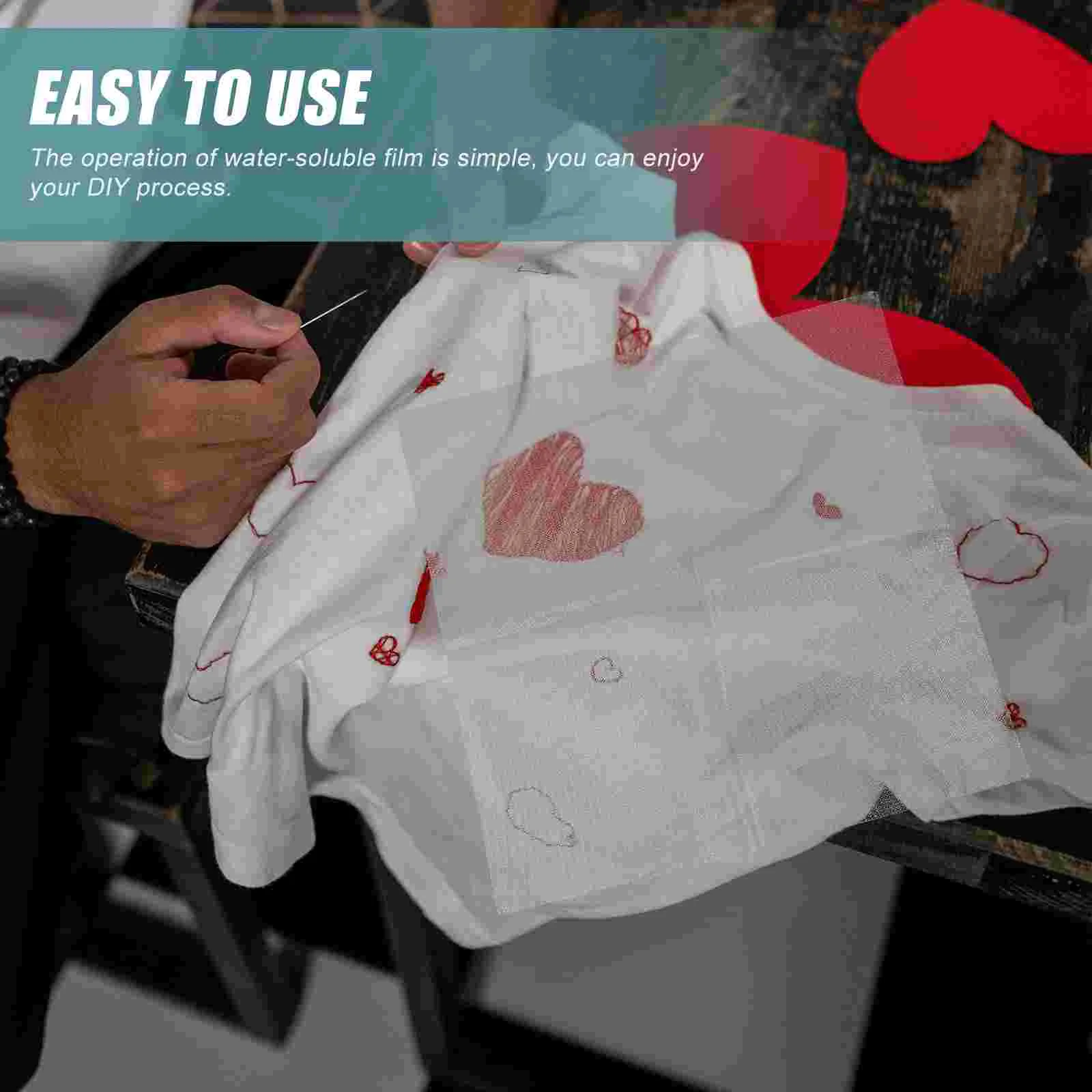 Stabilizers Water Soluble Film DIY Hand Tools Transparent Embroidery Water-soluble Child