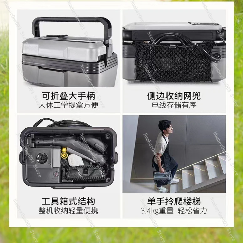 Portable High Temperature Steam Cleaner, Household Machine, Industrial and Commercial, Household