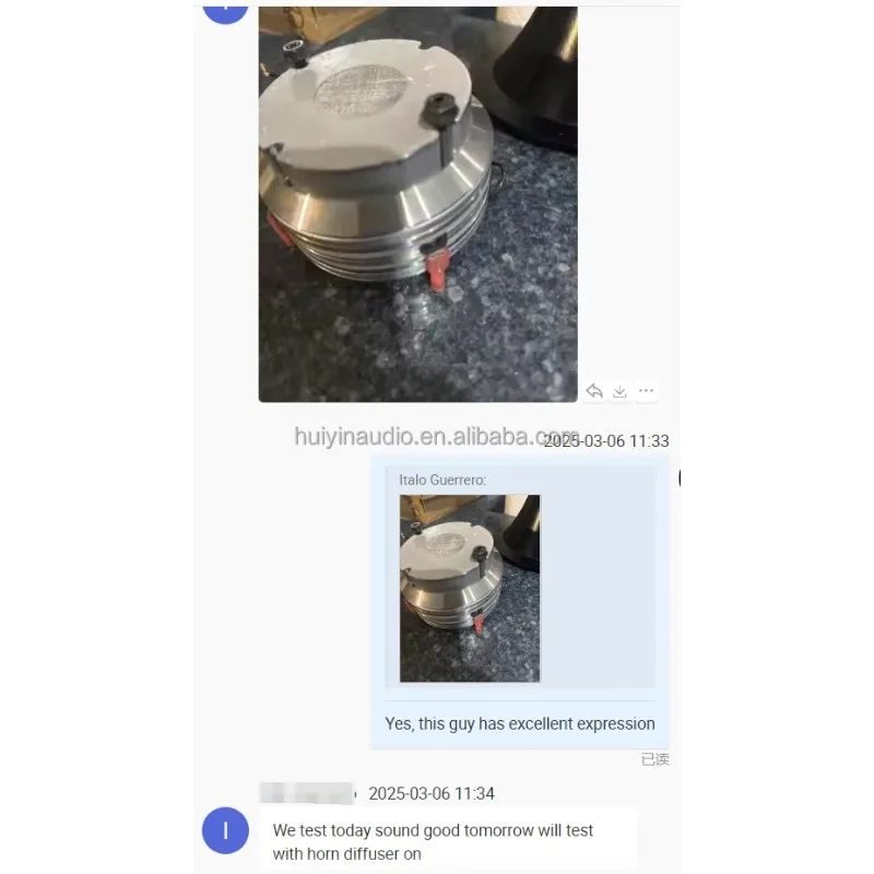 Neodymium 3 Inch HF Compression Driver, 300W RMS Dual Voice Coil Big Sound Neo Tweeter Driver for Line Array or Car, HYT-8082