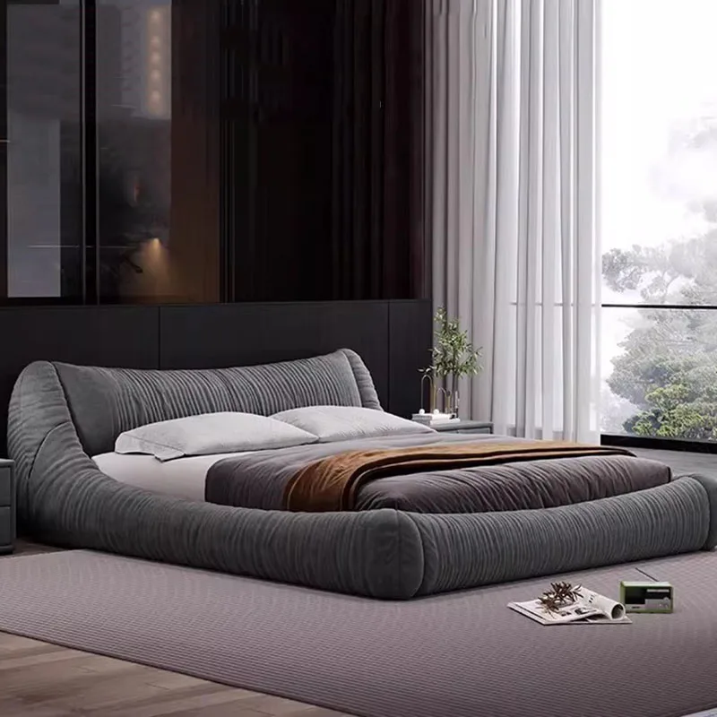 

Luxury Design Bed Floor European Beauty Safe Double Space Saving European Bed Modern Frame Letto Matrimoniale Trendy Furniture