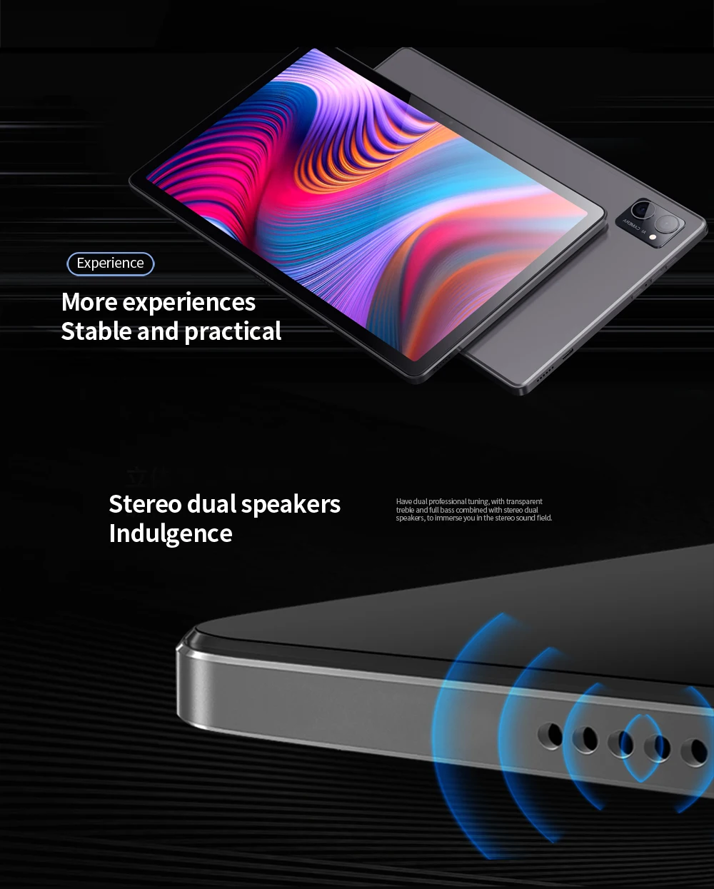 Original BDF Tablet-PC 10,1 Zoll 8GB RAM 256GB ROM Android 13 Octa-Core 3G 4G LTE 5G Internet WLAN Globale Version – Detail 12