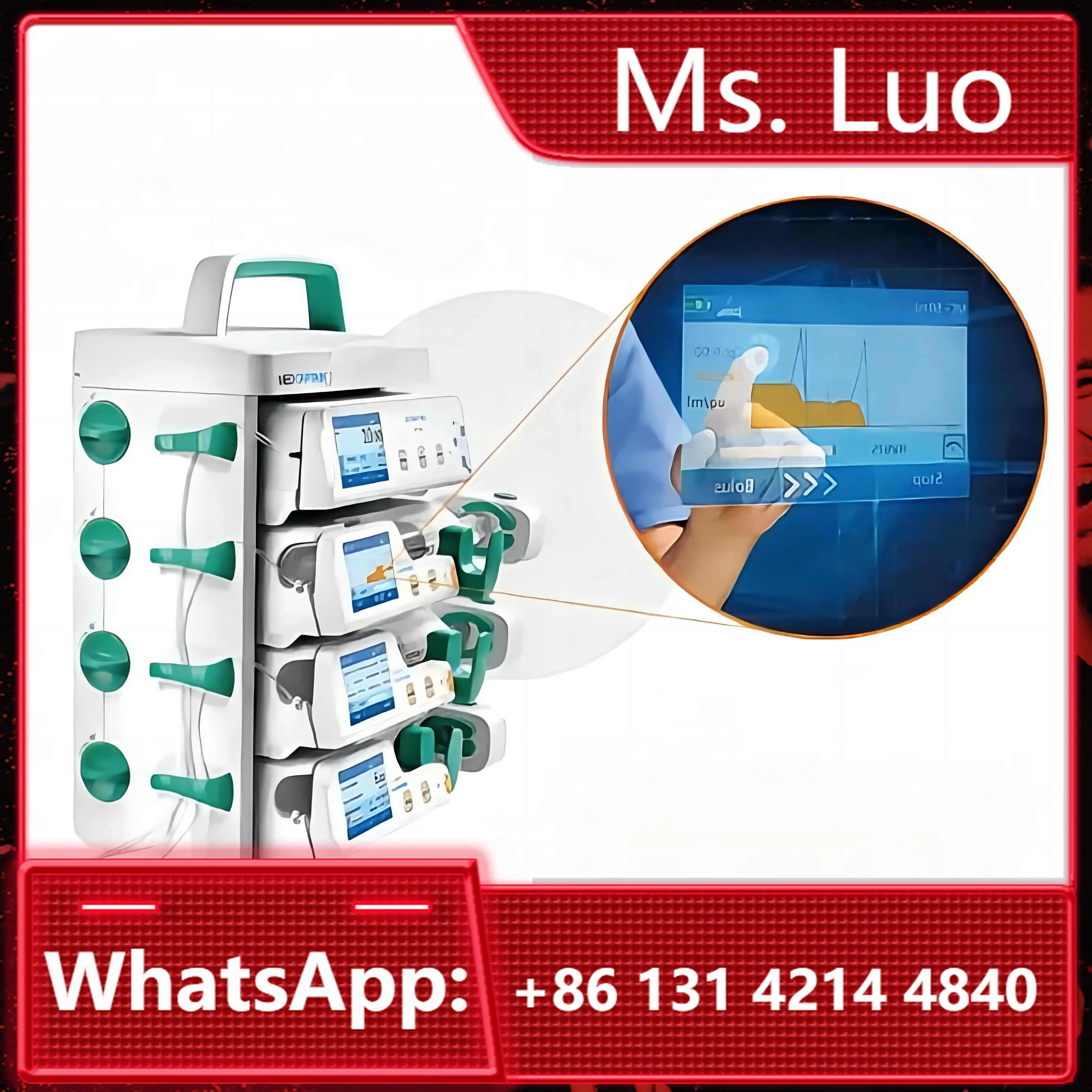 

MedCaptain TCI Multichannel Pump Station Pump hptci-d