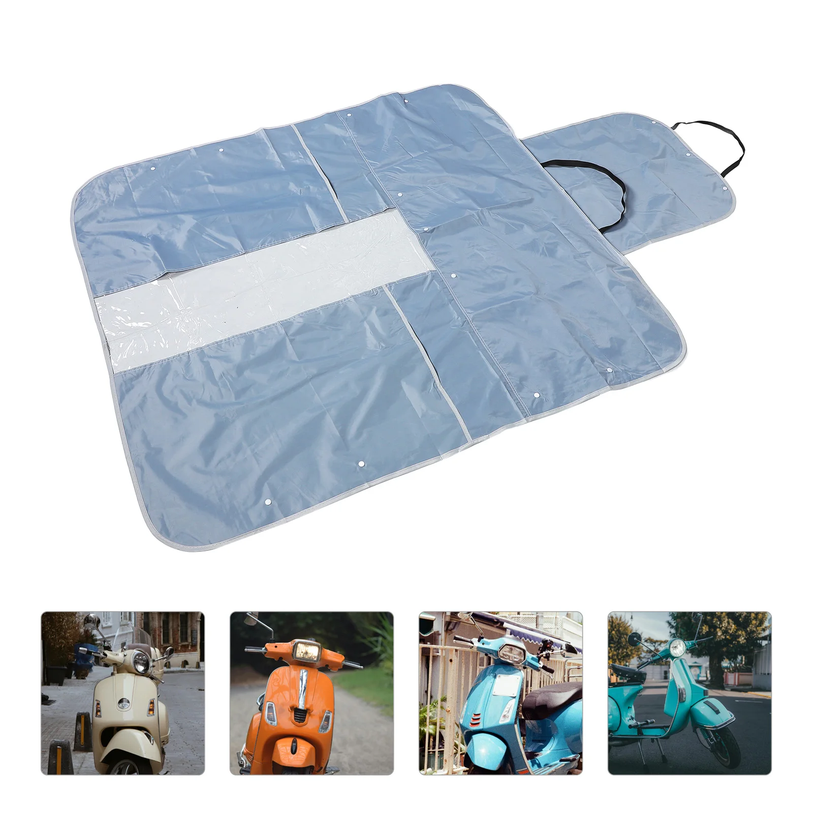 

Sun Shield Electric Vehicle Rain Cove Bike Raincoat Outdoor Scooter Poncho Oxford Cloth Heavy Duty Motorcycle Cover