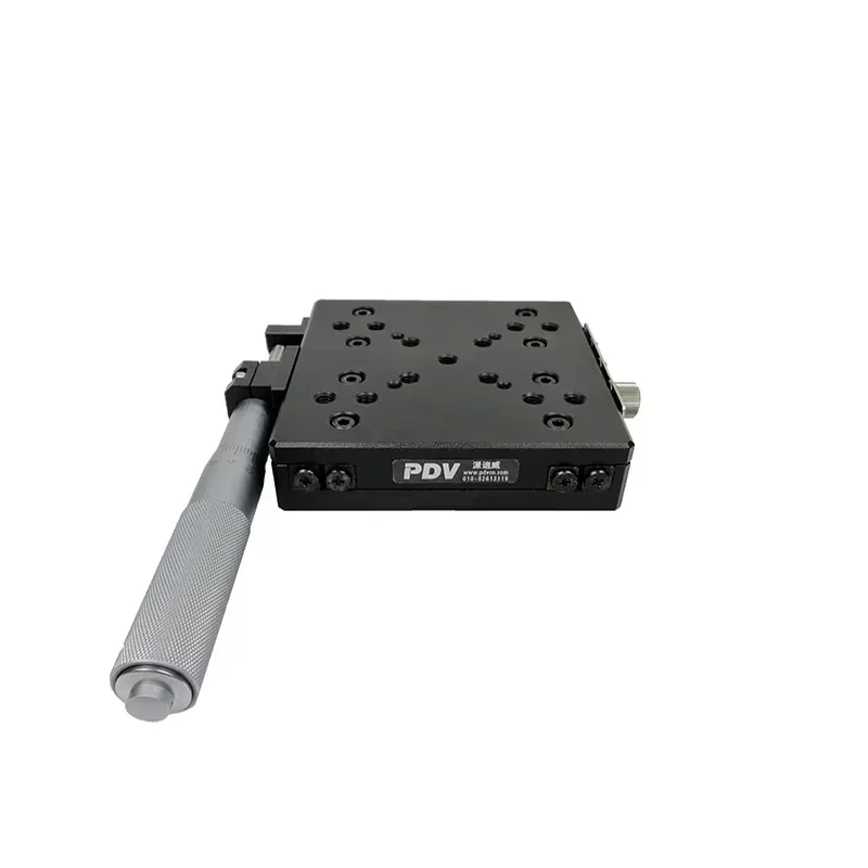 110-25-65CH Precision Micro-Manual Linear Translation Stage - Single-axis Displacement Differential Moving Stage