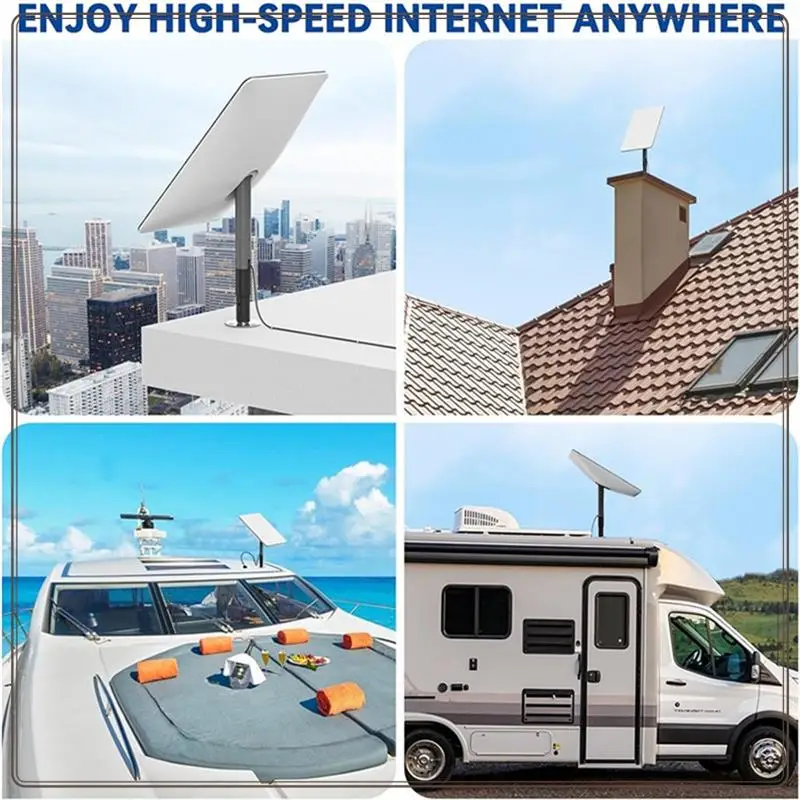 

Reliable-Antenna Mounting Kit For Starlink Satellite Dish V2 Standard Actuated Antenna,Antennae Base Mount Kit For Marine,Antenn