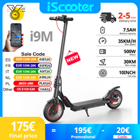 iScooter i9M Electric Scooter 10 Inch 500W Motor 36V 7.5Ah 22-30km Range Dual Braking System Max Speed 35km/h With App e Scooter