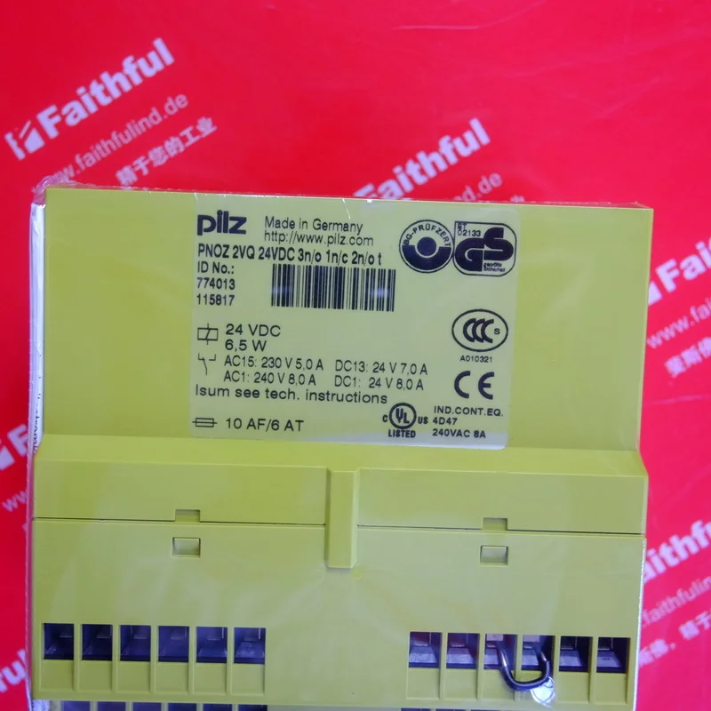 

Pilz Germany Pilz 774013 PNOZ 2VQ 24VDC spot
