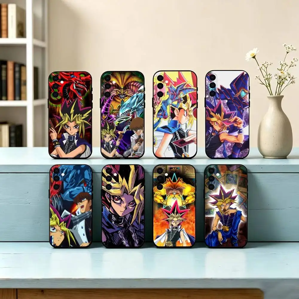 y-Yu g-Gi Oh classic  Phone Case For Samsung Galaxy A73,A72,A71,A70,A53,A52,A51,Soft Silicone Black Cover