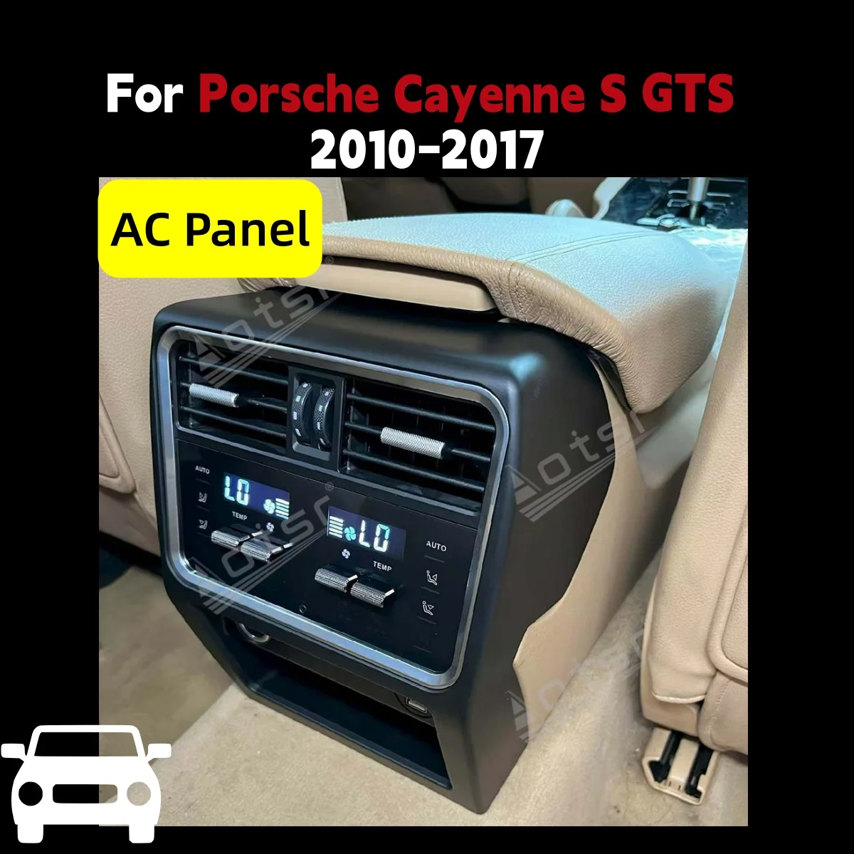 Air Conditioning Climate Board For Porsche Cayenne S GTS 2010 2011 2012 2013 2014 2015 2016 2017 AC Panel Upgrade Modified Part