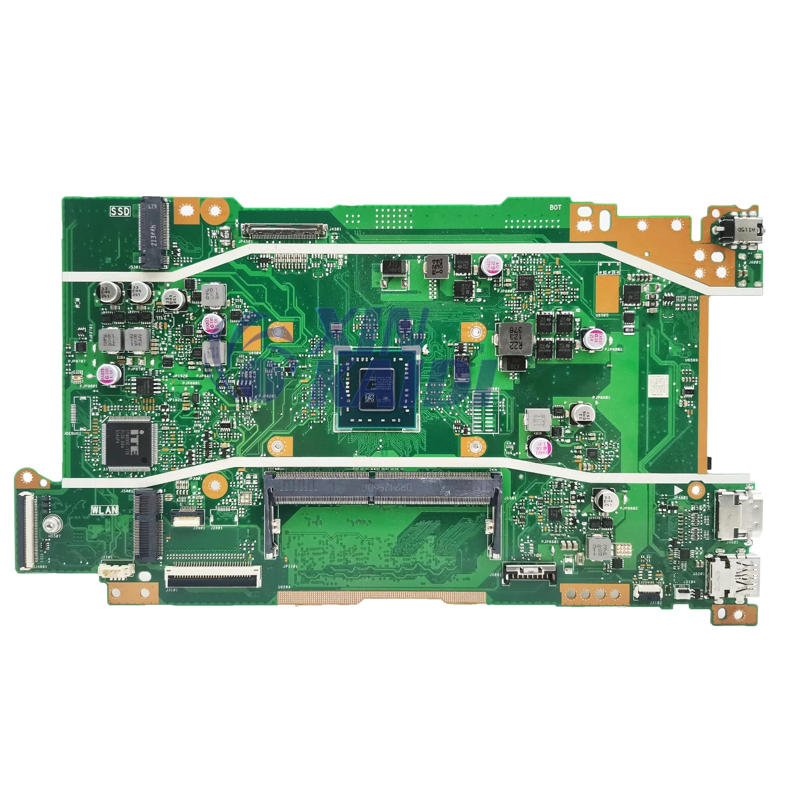 اللوحة الأم للكمبيوتر المحمول ASUS X409BA M509B X409B X509BA اللوحة الرئيسية D509BA M509BA CPU A4 A6 A9 4GB 8GB RAM 100% تم اختبارها