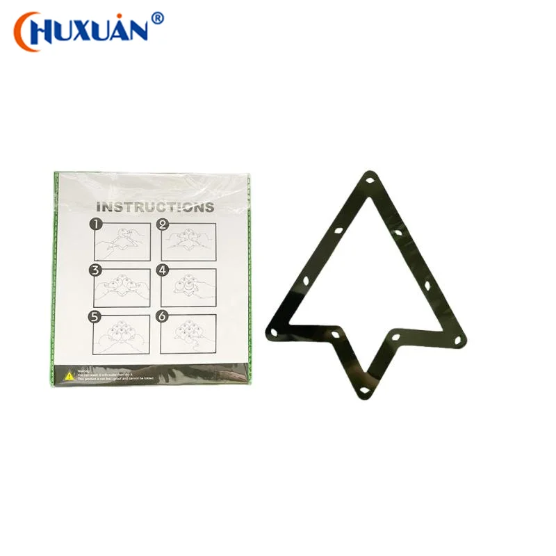 [Q]Billiards Magic Ball Rack Triangle 9 Balls Magic Rack Holder Sheet Billiards Table Pool Positioning Accessories