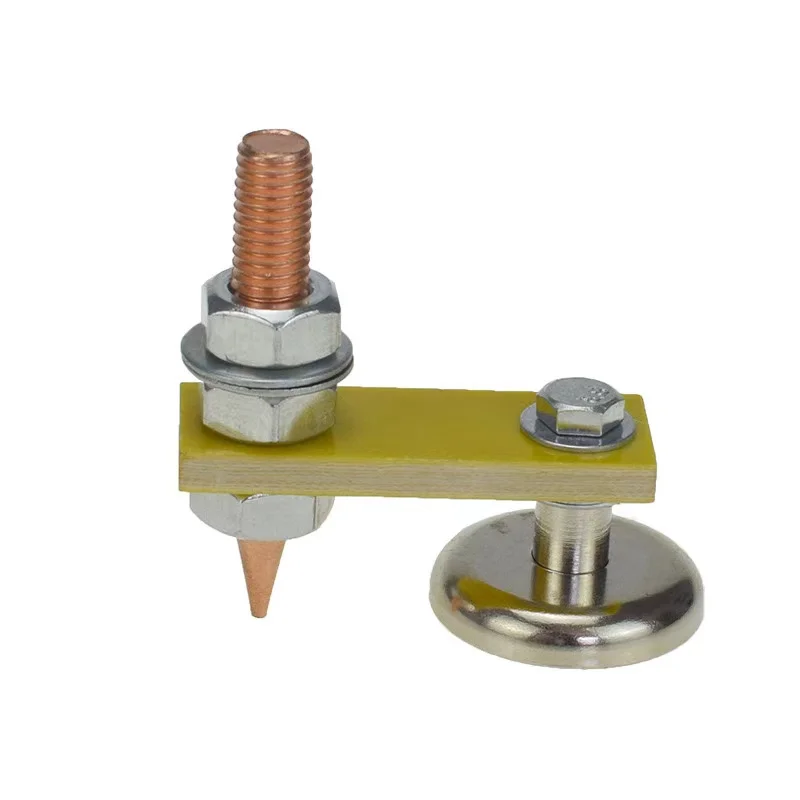 Metalworking Magnet Head Magnetic Ground Clamp Metal Plate Welding Support Tool Accessories Spotter Suction Grounding
