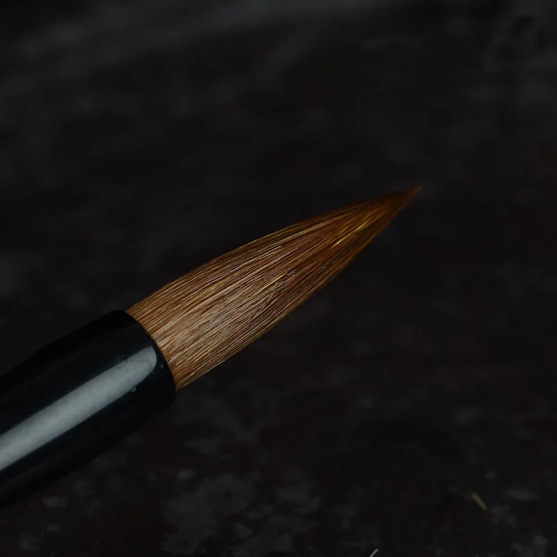 Chinese Calligraphy Brush Set Weasel Hair Brush Seal Script Regular Script Practice Brush Pen Beginners Student Writing Supplies