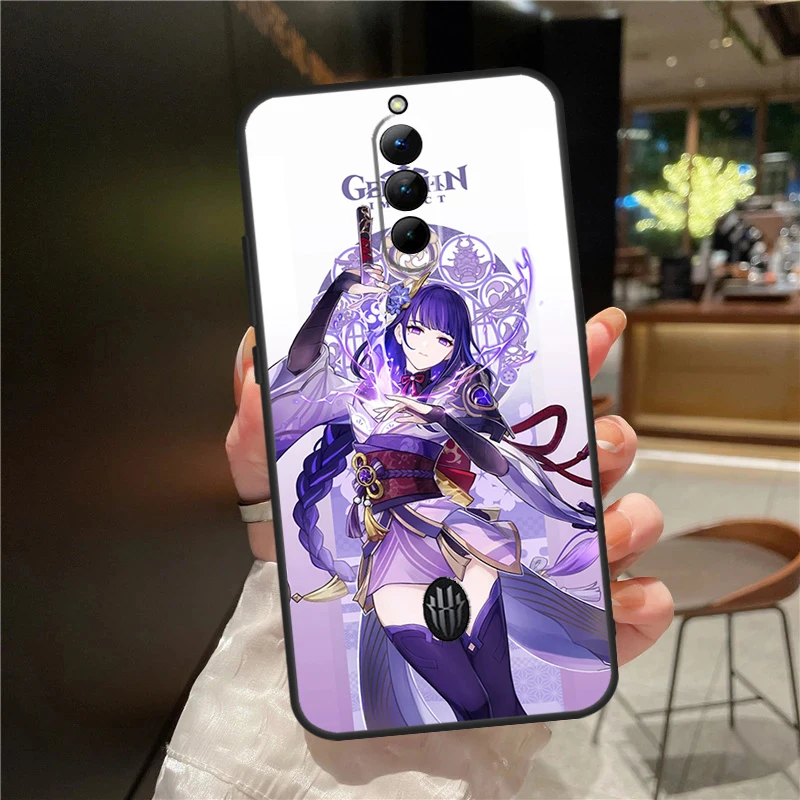 Genshin Impact Raiden Shogun Case For ZTE Nubia Red Magic 8S 8 9 Pro Plus Red Magic 6 7 Pro 6S 7S Pro 5G 5S 6R Funda