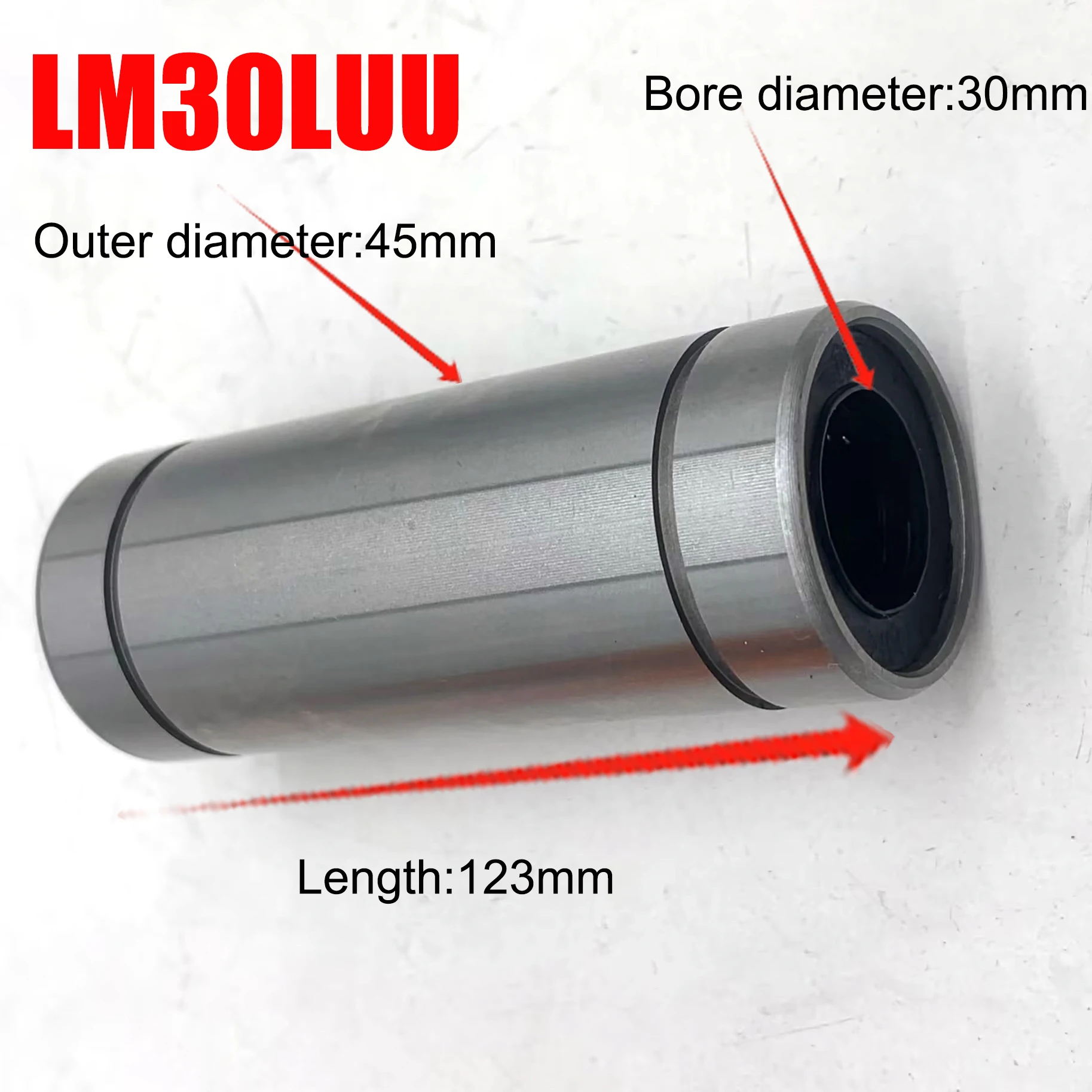 Original THK LM30LUU LM30 LM 30LUU linear bushings linear bearings shaft for CNC 3D printer LM guides