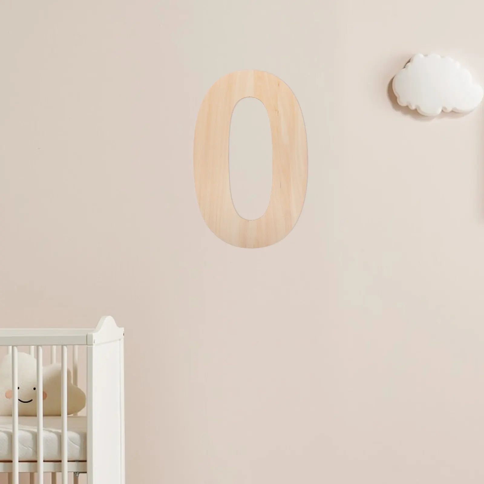 Wooden Number Plaque Rustic Natural Finish Ideal Baby Milestone Photos Birthday Photo Collage Table Number Decor Baby Shower