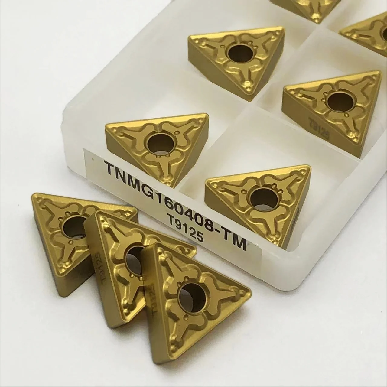 أدوات تحول خارجية من الكربيد ، أدوات مخرطة CNC ، قطع ، جودة عالية ، TNMG160404 ، TNMG160408 ، TM T9125