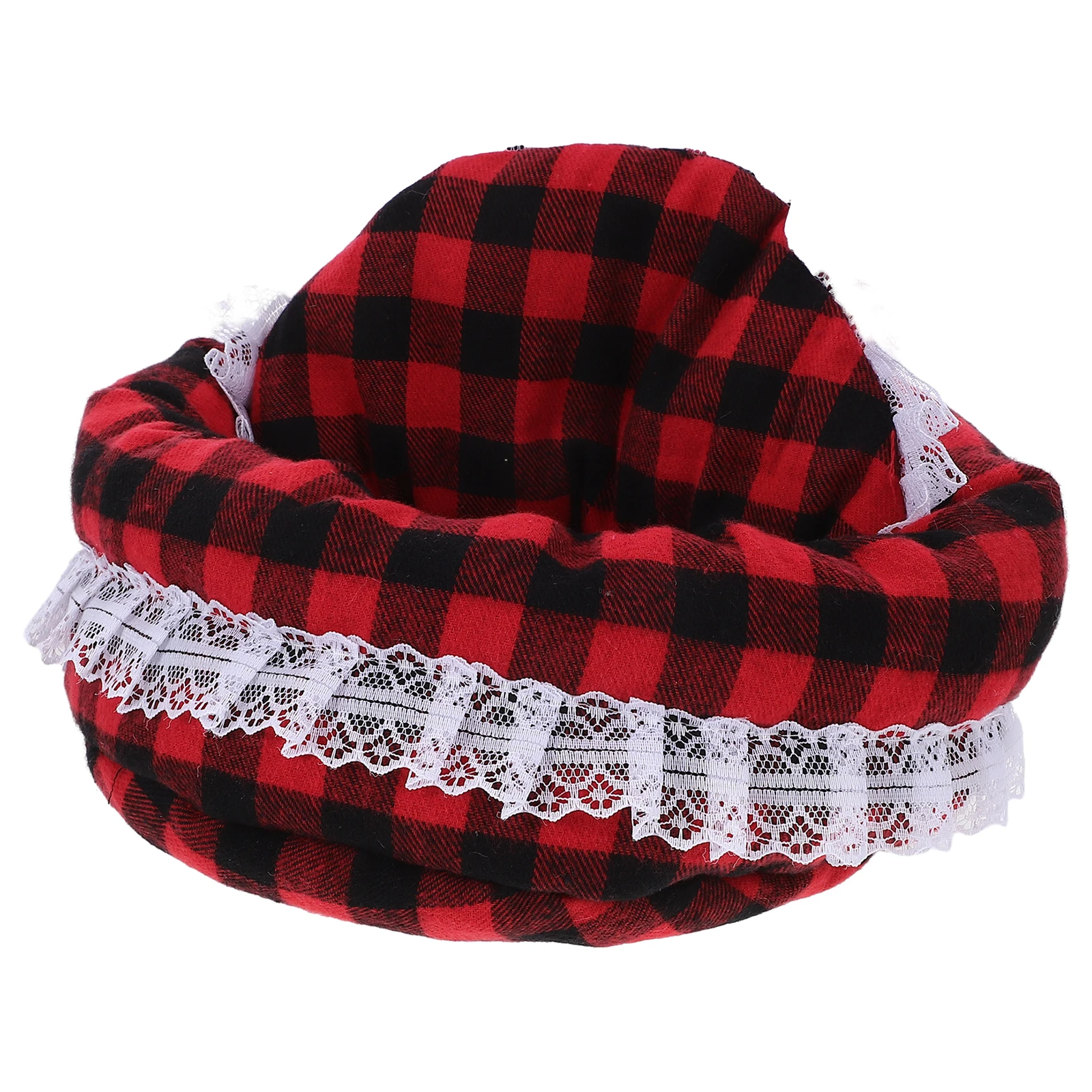 

Warm Cotton Nest Small Red Size Hideout Pet Hamster Bed Chinchilla House Winter Accessories Wear Resistant Reusable