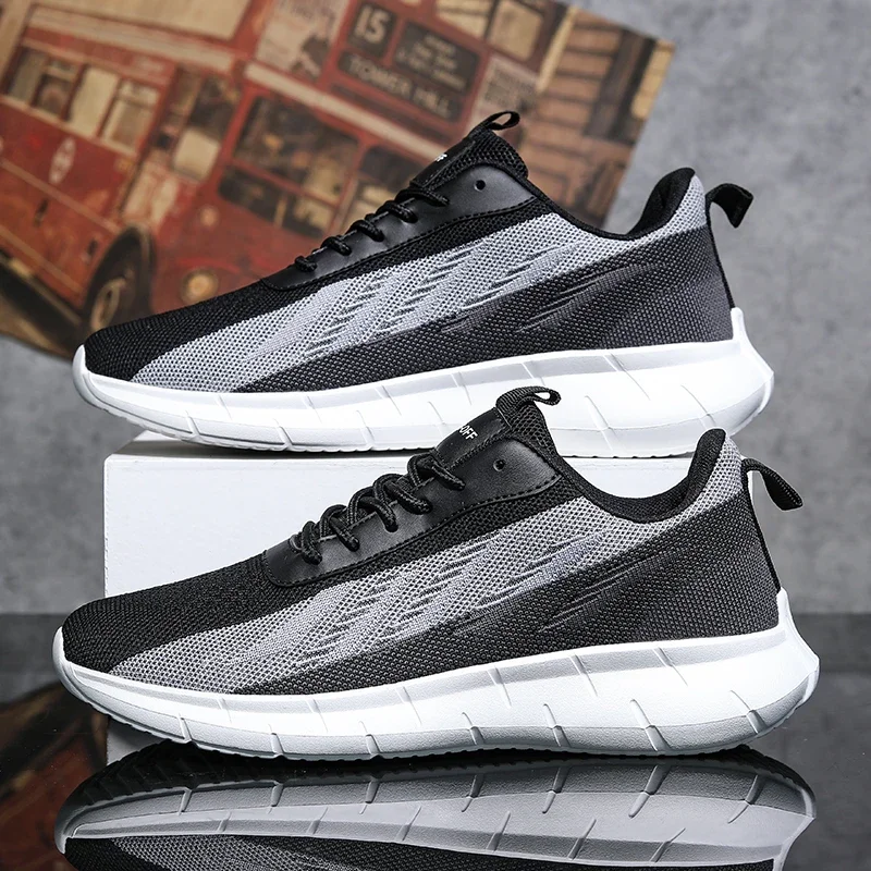 

Running Shoes For Men Sneakers Soft Sports Casual Shoes Breathable Lightweight Walking Footwear Fitness jogging Men Shoes