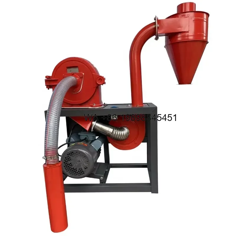 Wmwmnu for Small Corn Maize Self-priming Grain Grinder Soybean Disk Hammer Mill Crushing Feed Grinder