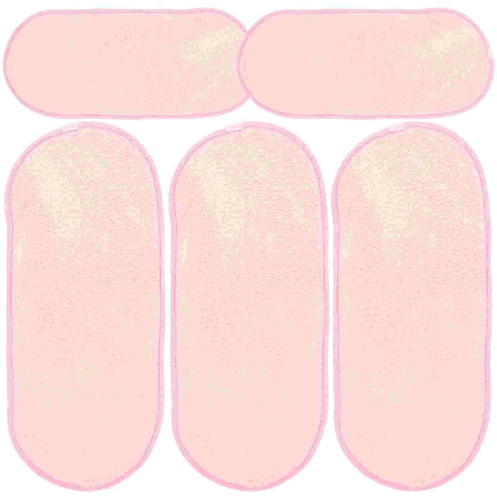 5 Pcs Absorb Water Cleansing Towel Travel Micro Fiber Towels Face Blended Yarn Facial