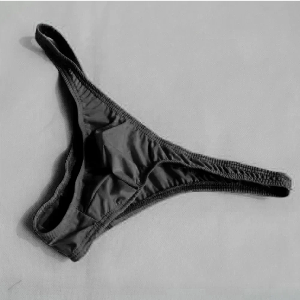 T-back Thongs Mens Bulge Pouch Underwear Male Low Rise G-string Sexy Front Convex Pouch Panties Micro Bikini Man Lingerie A50