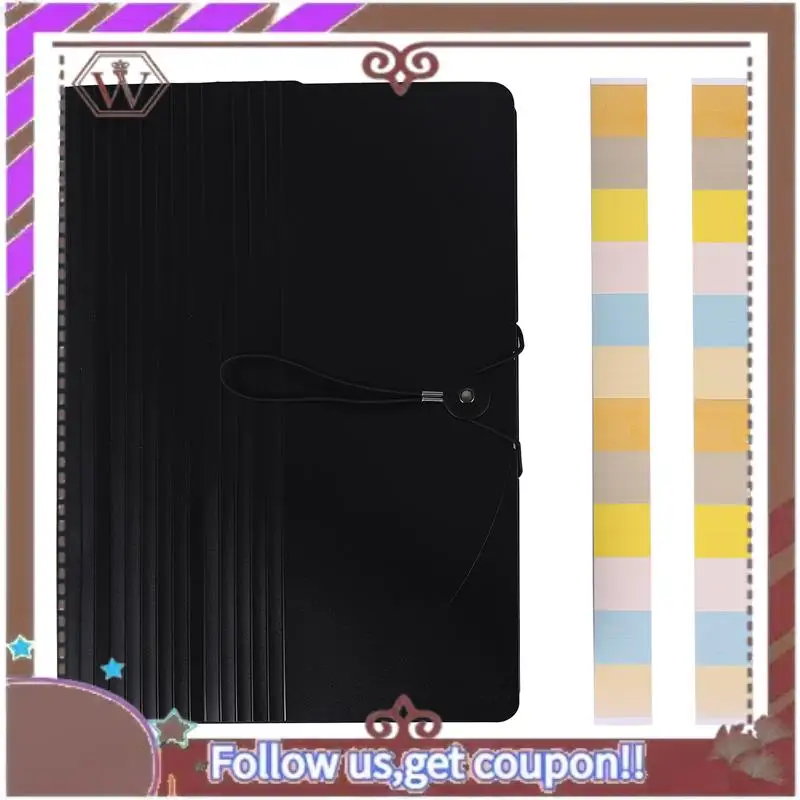 منظم ملفات ABBG-Accorddian، مجلد ملفات قابل للتوسيع، حجم حرف مجلد الأكورديون المحمول، للمستندات الورقية بحجم حرف A4