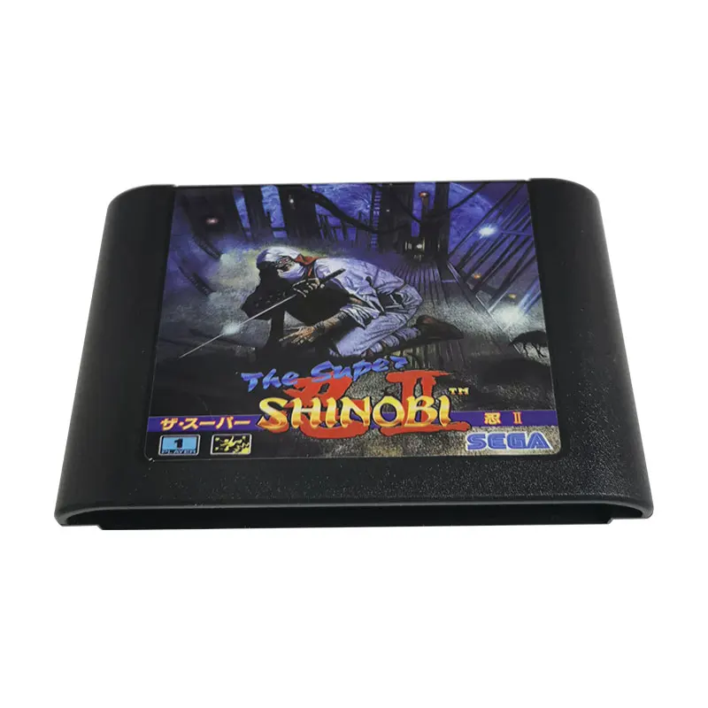 super shinobi II  16 Bit MD Game Card For Sega Mega Drive For and for Original Console