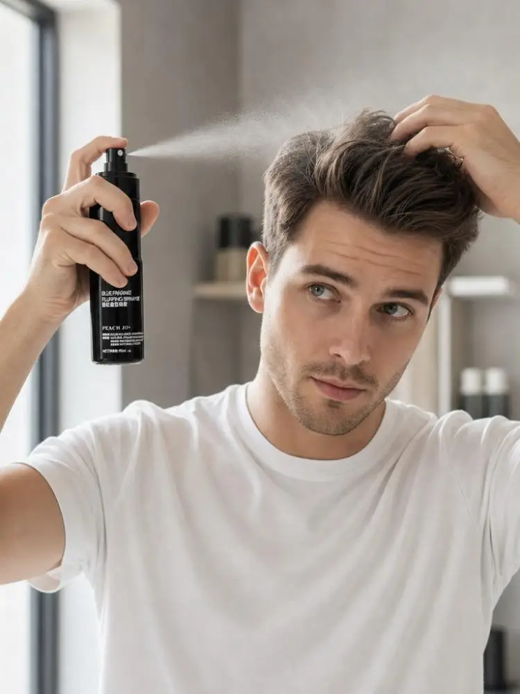 PEACH JO+ Spray do stylizacji włosów, nadający im objętość i kształt, 90 ml, mocno utrzymujący, lekki, o naturalnym zapachu. — 2