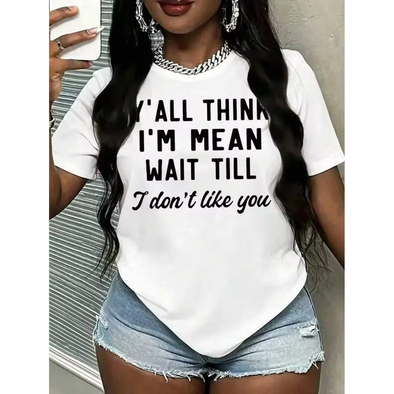 Be Careful I'm Not Sure Which Me I Am Today, Funny Graphic Tee, Casual Women's T-Shirt, Humorous Sta
