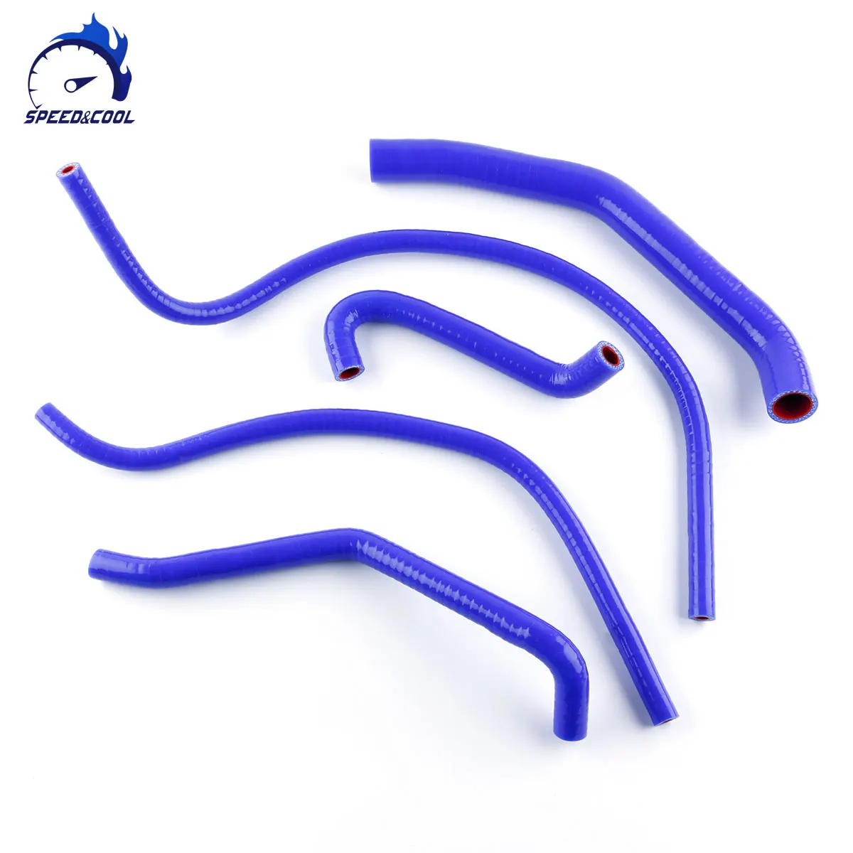 SPEED&COOL For 2004-2006 Honda CBR600 CBR 600 F4i 2005 Motorcycle Silicone Radiator Coolant Hose Kit