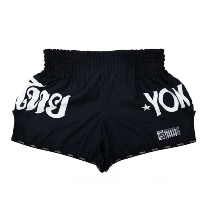 Image of 2026 Sommer YOKKAO Edition Muay Thai Shorts Kampfsport Professionelle Herrenshorts aus Polyesterfaser ohne Stretch