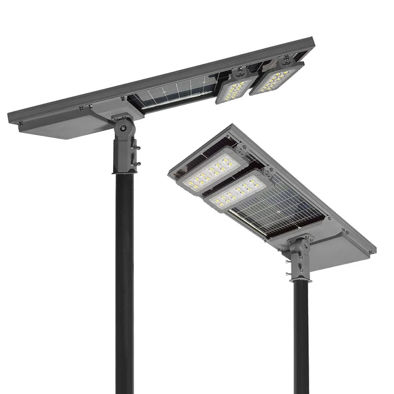 

High Quality Integrated Solar Powered Street Light Waterproof IP66 Lamp with Timer & Motion Sensor for Outdoor Road Use