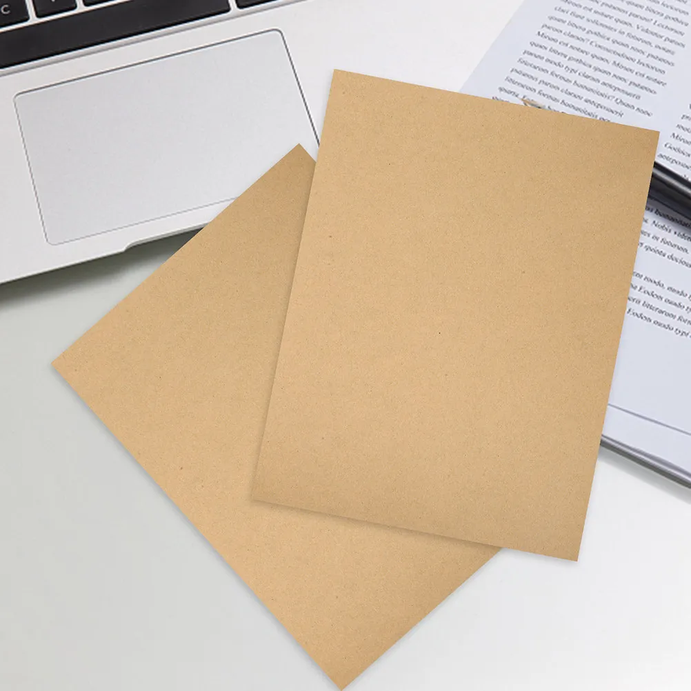 30 Pcs Blank Writing Paper Blind People Supplies Papers for Light Brown Handwriting