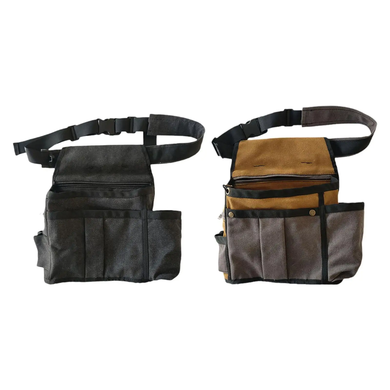 

Electrician Tool Waist Bag Garden Tool Waist Tools Storage Bag for Installers Plumbers Decorators Maintenance Workers Carpenter