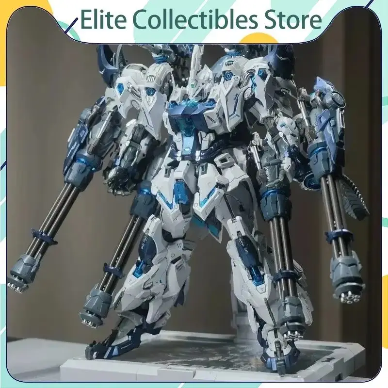 Lizard 1/100 Polar Shark Bausatz-Modell Actionfigur - Sammlerstück aus Kunststoff, Roboter-Display-Spielzeug für Erwachsene