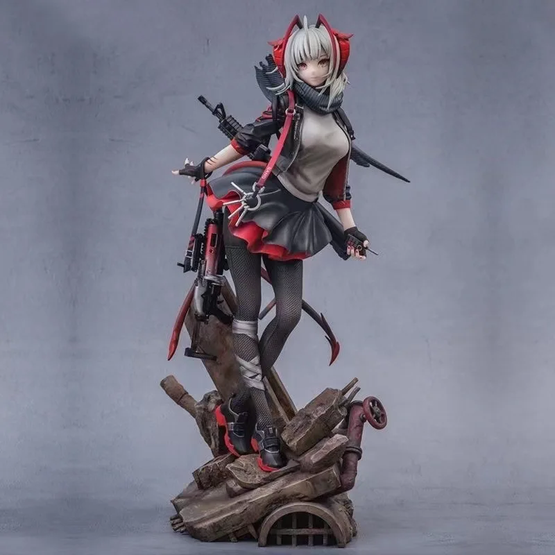 Arknights Anime Figure W Sarkaz Mercenary Figures Armed Beautiful Girl Statue Collection Desktop Decoration Toys Brithday Gift