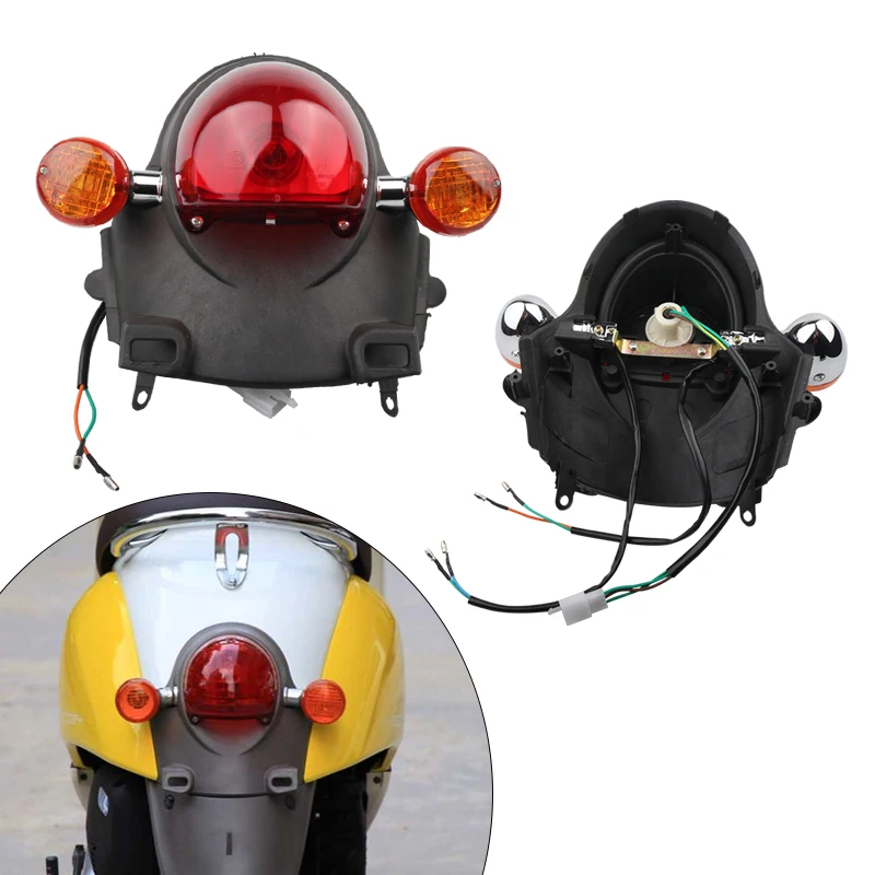 For DIO50 Dio 50 Scoopy AF55 Motorcycle Scooter Taillight Rear Brake Tail Light