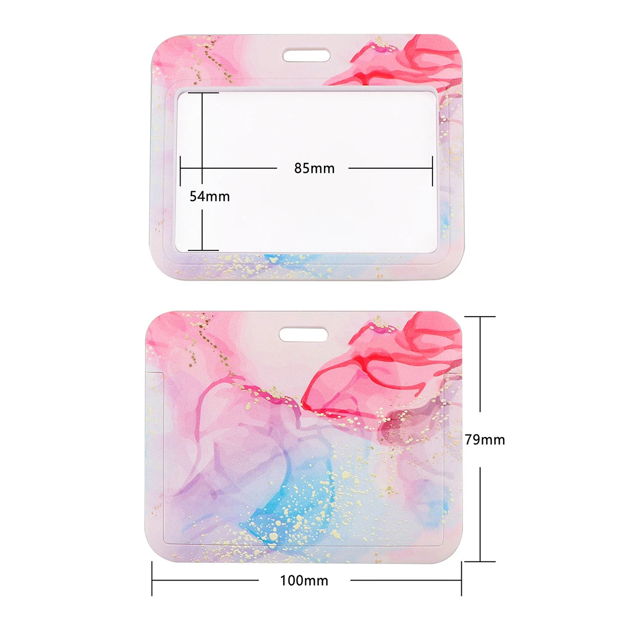 Marble Printing Lanyards Cool Neck Strap Straps Ribbons Phone Buttons ID Card Holder Lanyard Buttons DIY Hanging Rope