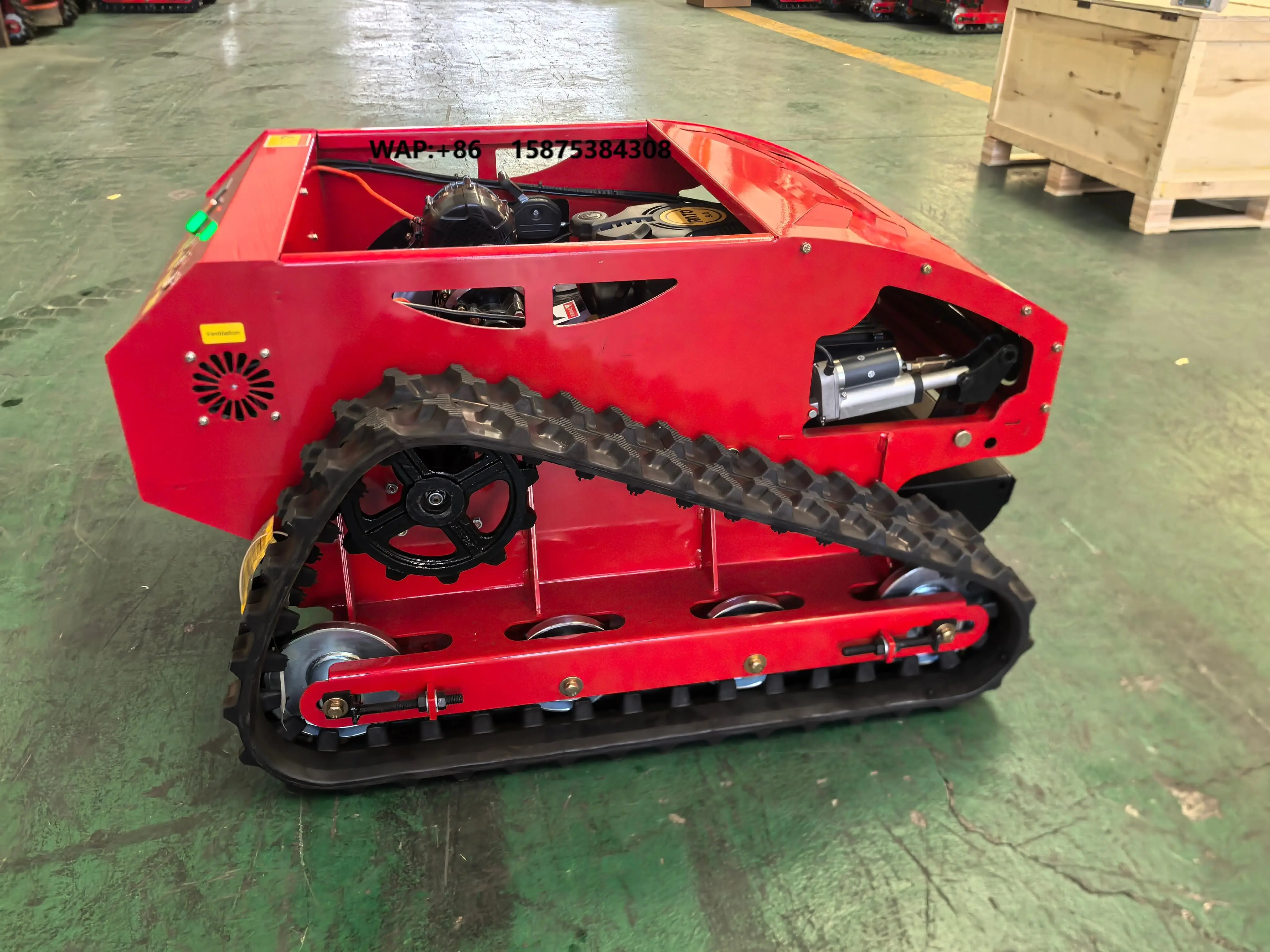 Industrial-grade Remote-controlled Lawn Mower Affordable Price Robotic Lawn Mower for Farm Lawn Areas