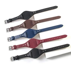 For Fossil ES4045 ES4114 ES4113 ES3838 ES3625 ES3616 Lightweight Dainty Genuine Cowhide Watchbands Waterproof Strap 18mm