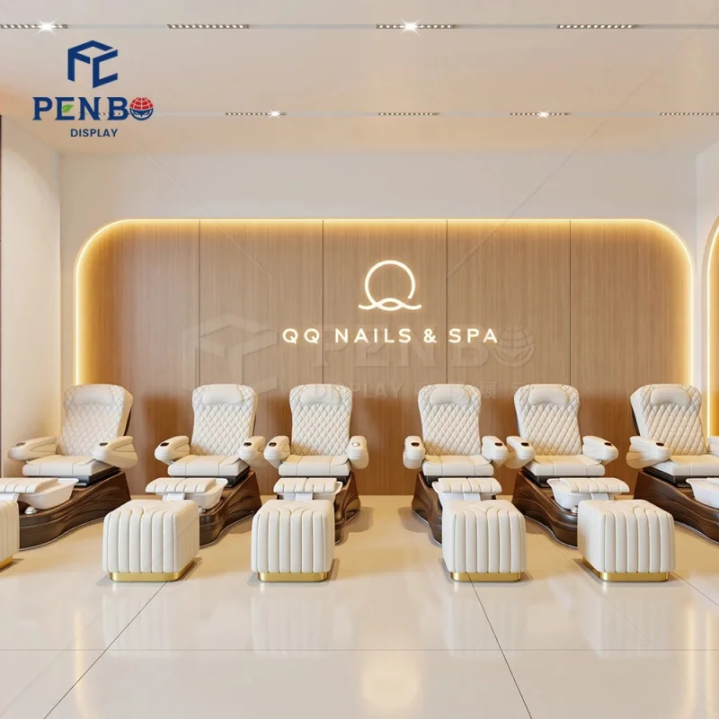 custom.Custom Beauty Salon Design Turnkey Solution with Complete Interior Design and Salon Furniture