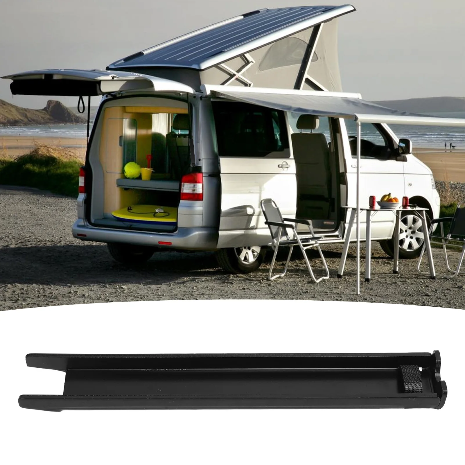 

Tailgate Support Bracket Camper Tailgate Stand Aluminium Alloy Tailgate Support Bracket Holder Sturdy Support for T5 .1