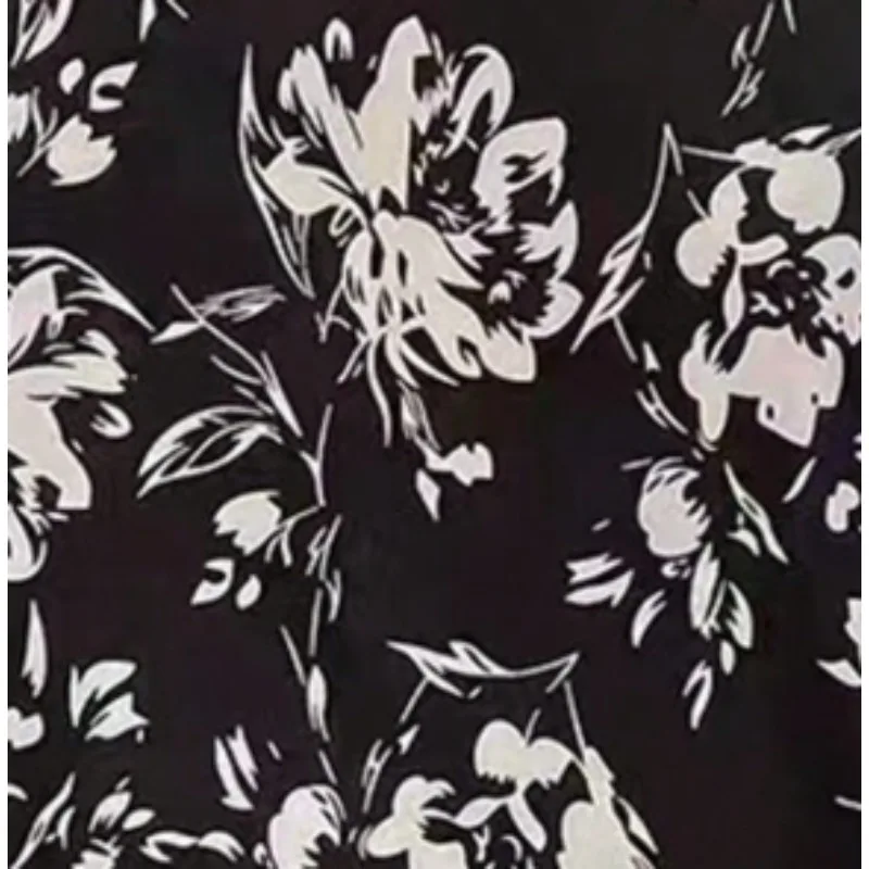 Plus size verão camisa de impressão feminina manga longa moda com decote em v elegante blusas femininas topos